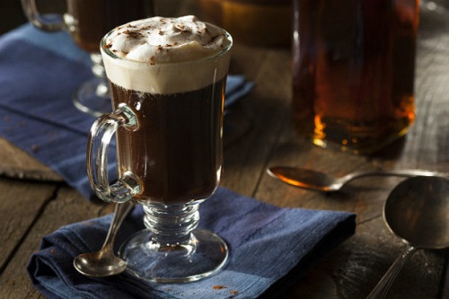 Receta de café Irlandés