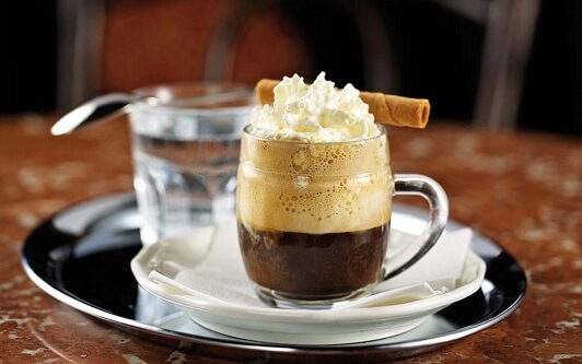 Receta de café Vienés